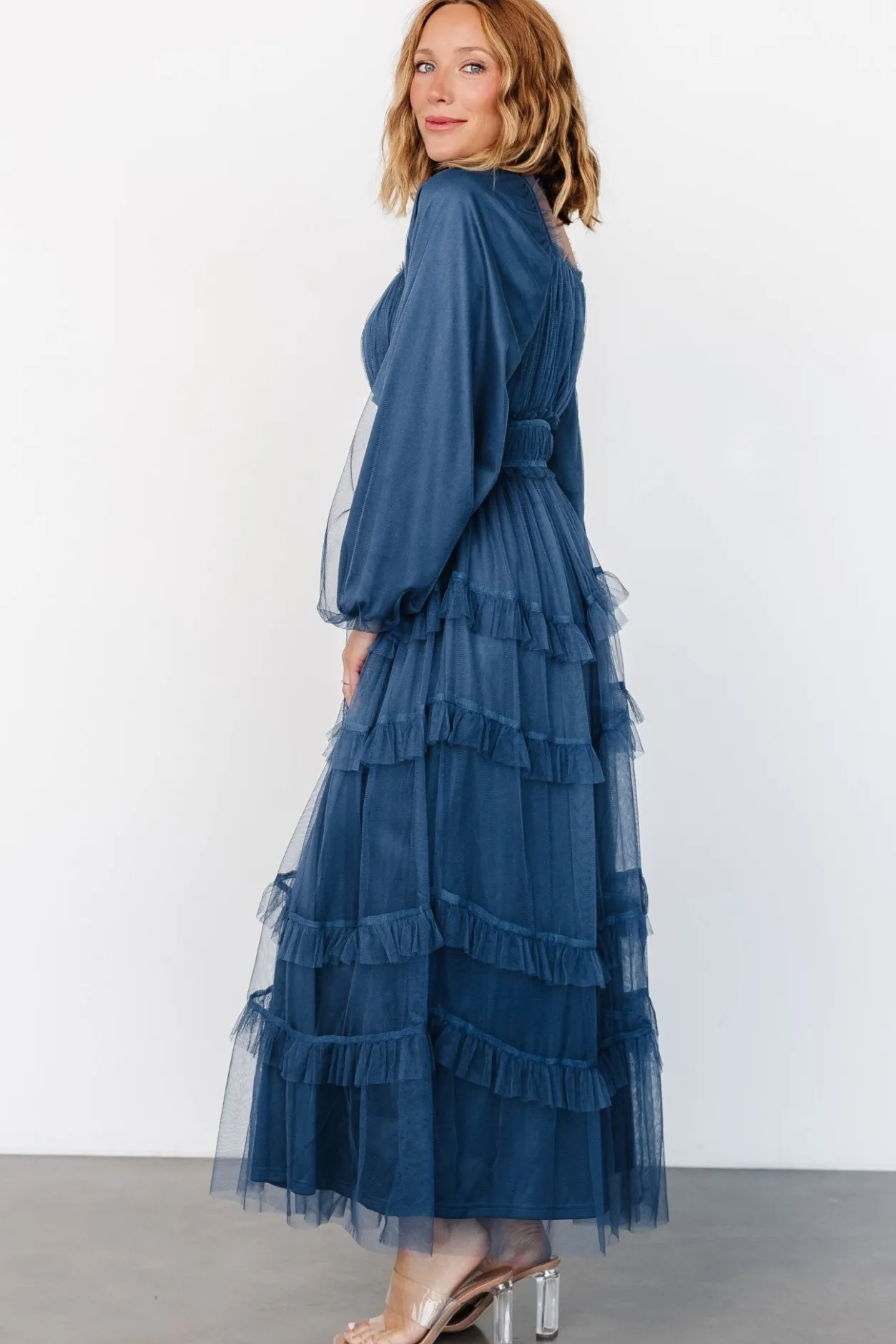 Best Baltic Born Hilda Tulle Maxi Dress | Vintage Navy VintageNavy