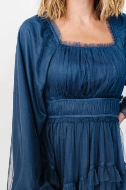 Best Baltic Born Hilda Tulle Maxi Dress | Vintage Navy VintageNavy
