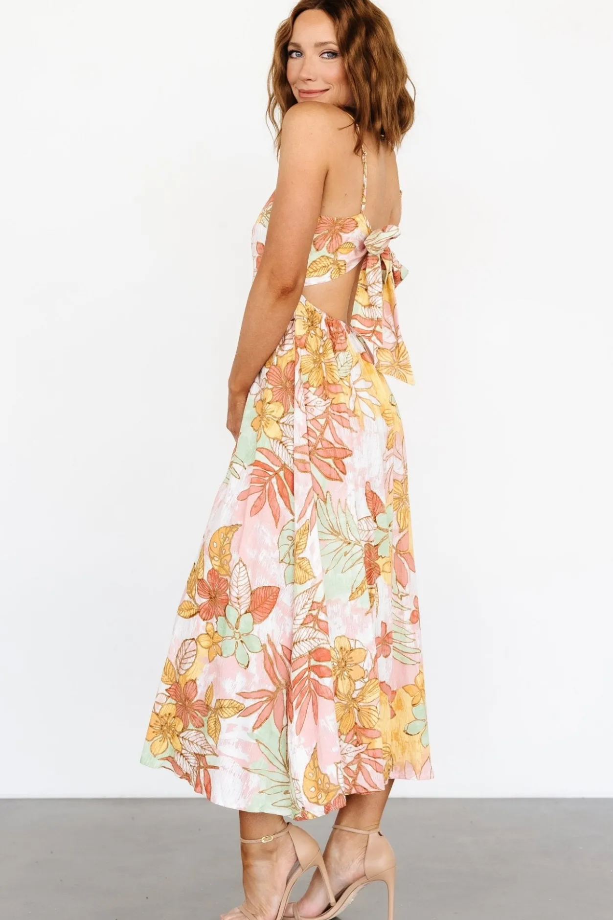 Sale Baltic Born Hilo Back Tie Maxi Dress | Multi