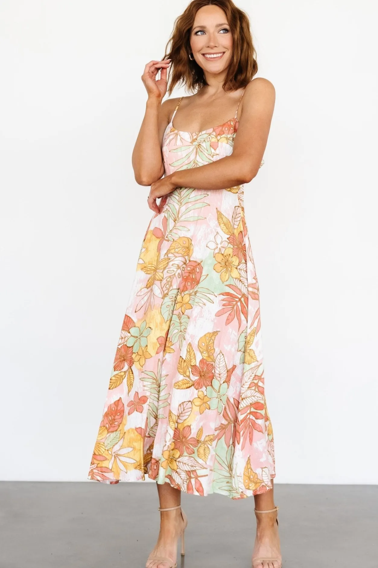 Sale Baltic Born Hilo Back Tie Maxi Dress | Multi