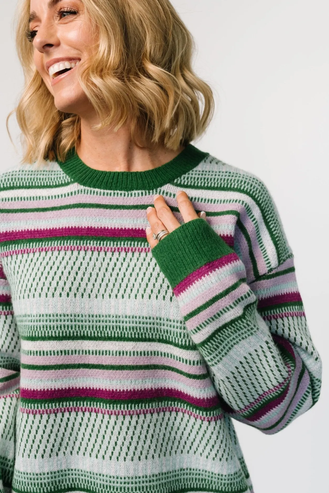 Best Baltic Born Holmes Sweater | Green Multi GreenMulti