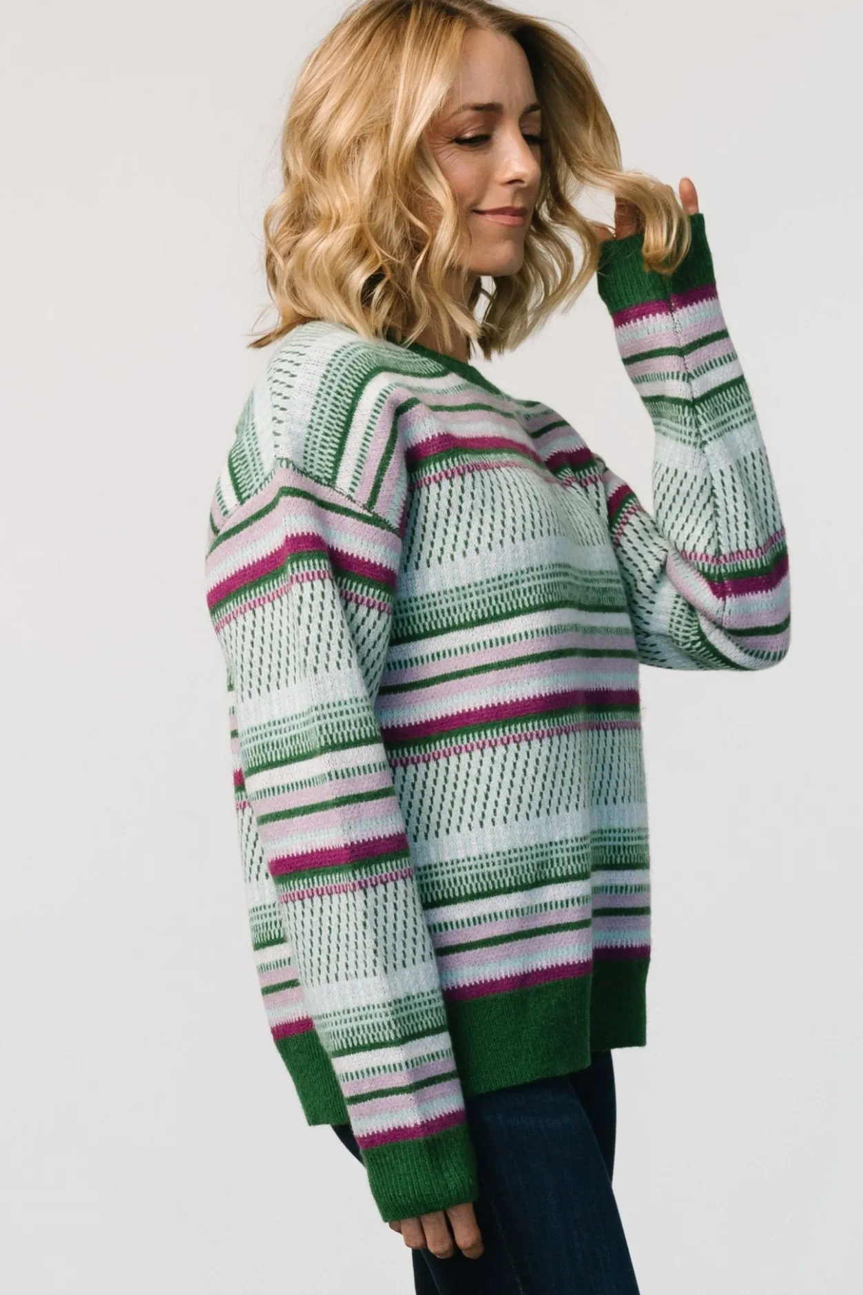 Best Baltic Born Holmes Sweater | Green Multi GreenMulti