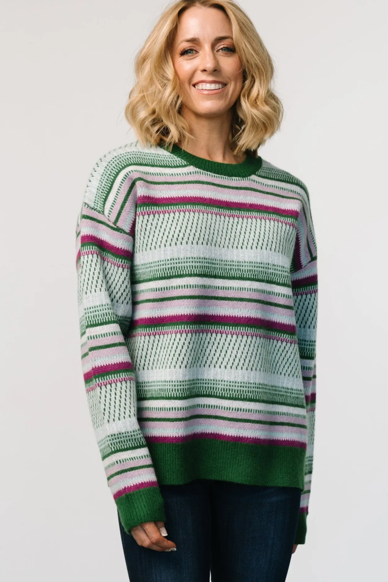 Best Baltic Born Holmes Sweater | Green Multi GreenMulti
