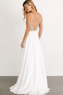 Hot Baltic Born Honor Beaded Bridal Gown | Off White OffWhite