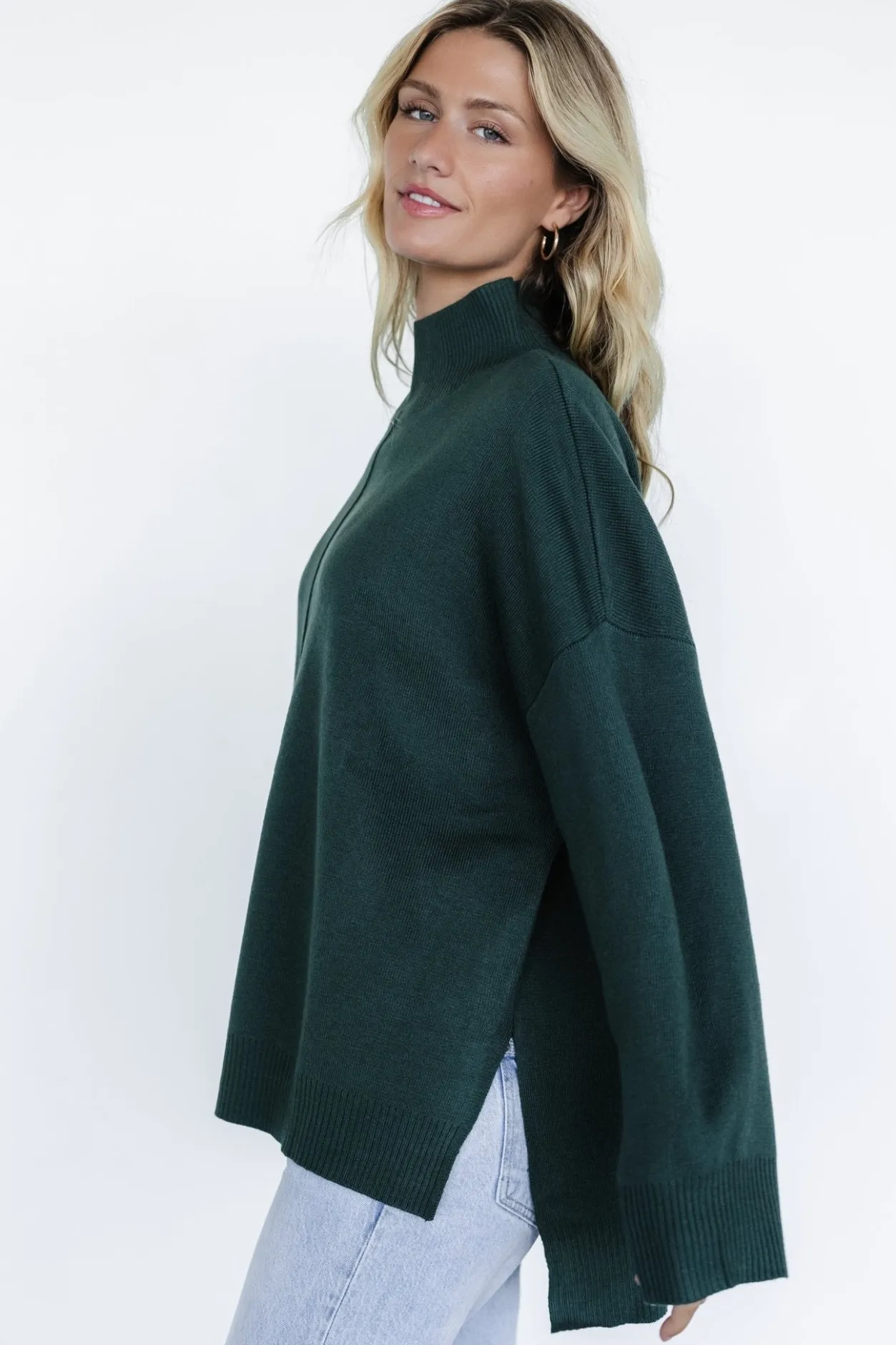 Fashion Baltic Born Hutch Sweater | Dark Green DarkGreen
