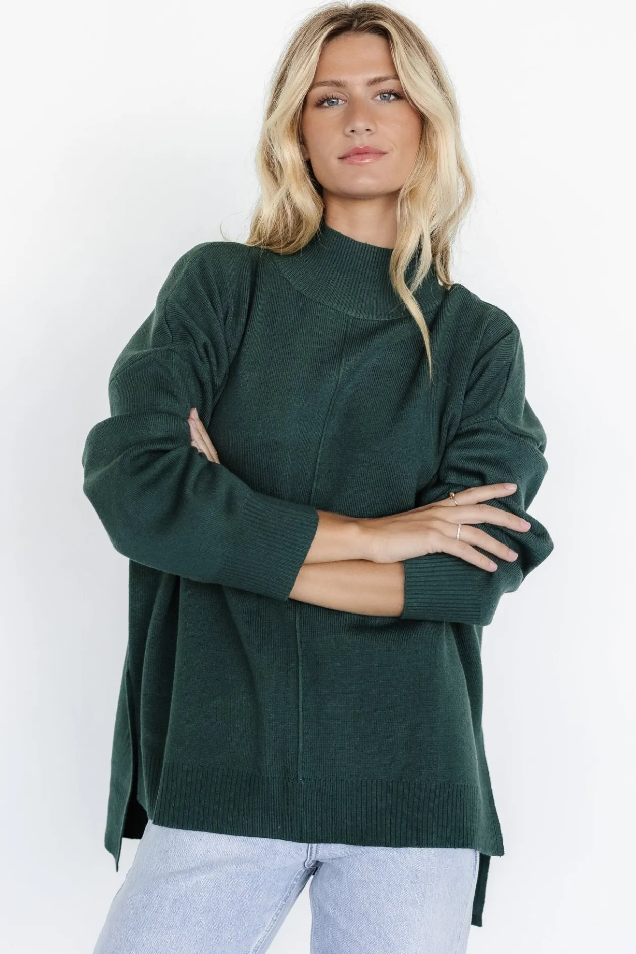 Fashion Baltic Born Hutch Sweater | Dark Green DarkGreen
