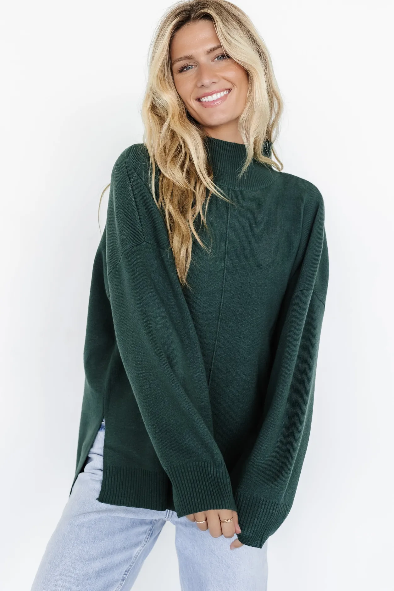 Fashion Baltic Born Hutch Sweater | Dark Green DarkGreen