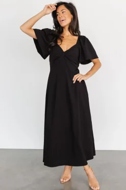 Sale Baltic Born Indie Back Tie Dress | Black
