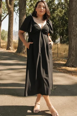 Sale Baltic Born Indie Back Tie Dress | Black