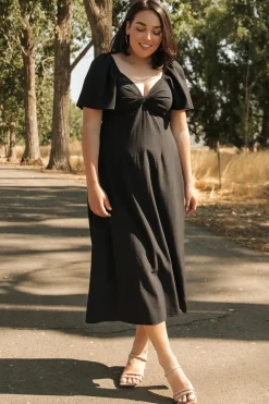 Sale Baltic Born Indie Back Tie Dress | Black