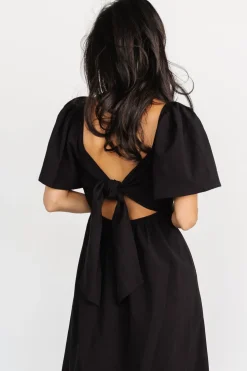 Sale Baltic Born Indie Back Tie Dress | Black