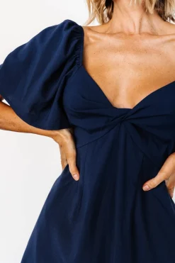 Sale Baltic Born Indie Back Tie Dress | Navy