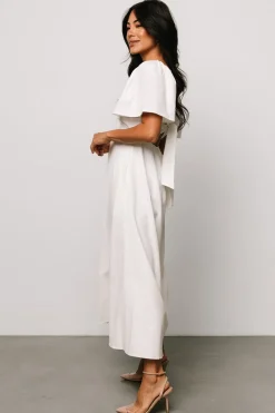 Discount Baltic Born Indie Back Tie Dress | Off White OffWhite