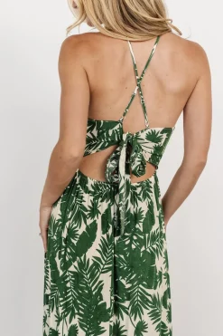 New Baltic Born Indio Maxi Dress | Green Print GreenPrint