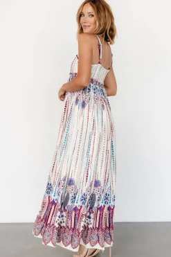 Fashion Baltic Born Ivania Tank Maxi Dress | Cream Multi CreamMulti