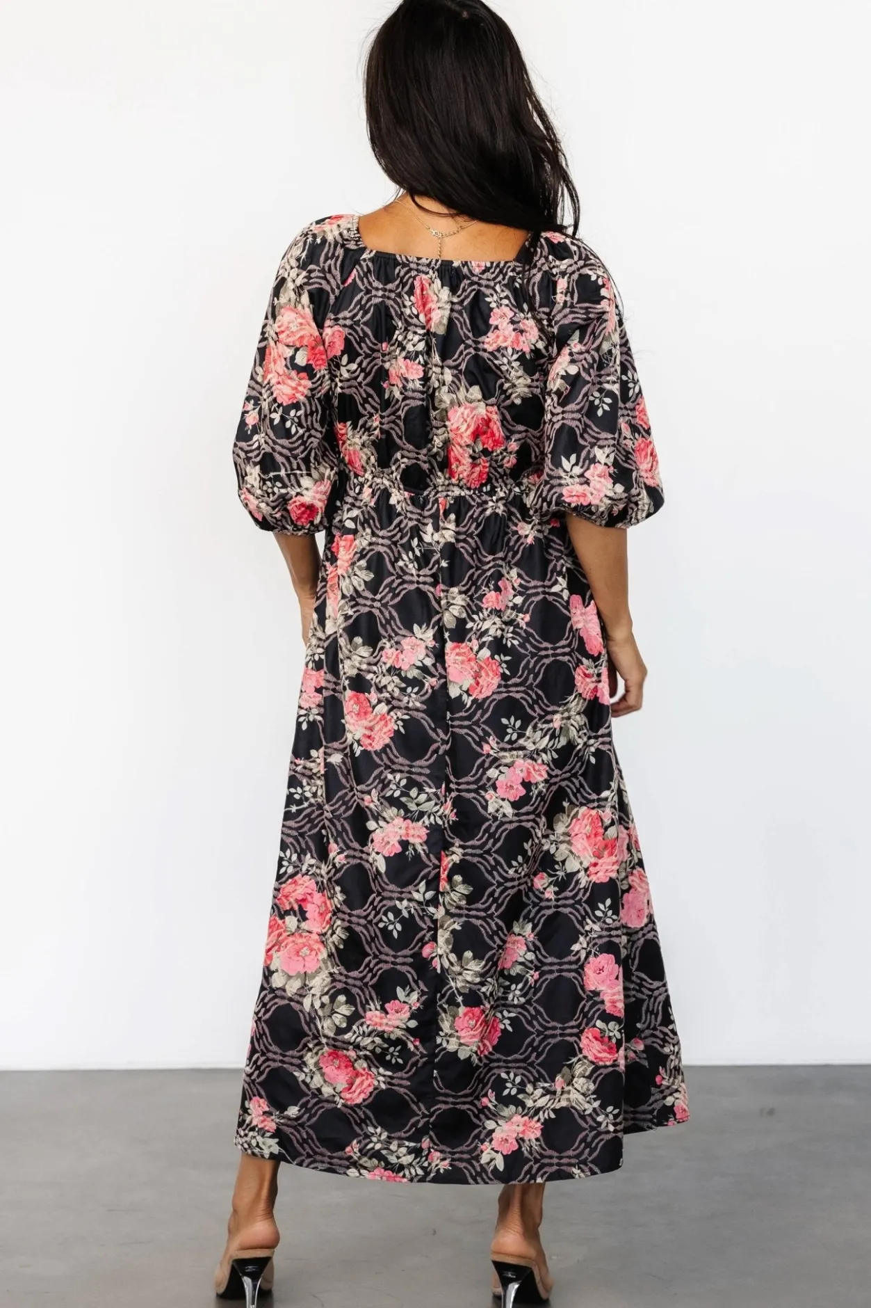 Fashion Baltic Born Ivanna Dress | Black + Pink Black+Pink