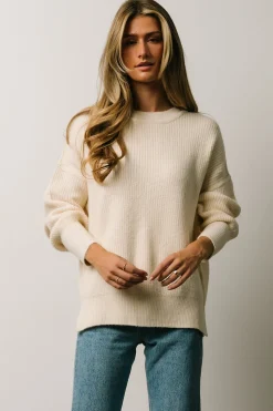 New Baltic Born Jacey Knit Sweater | Ivory