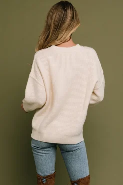 New Baltic Born Jacey Knit Sweater | Ivory