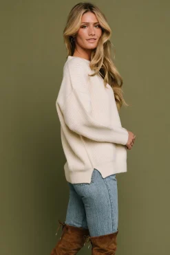 New Baltic Born Jacey Knit Sweater | Ivory