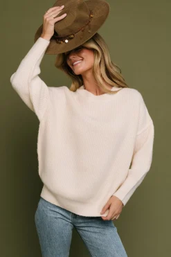 New Baltic Born Jacey Knit Sweater | Ivory