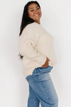 New Baltic Born Jacey Knit Sweater | Ivory