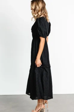 Sale Baltic Born Jackie Eyelet Maxi Dress | Black