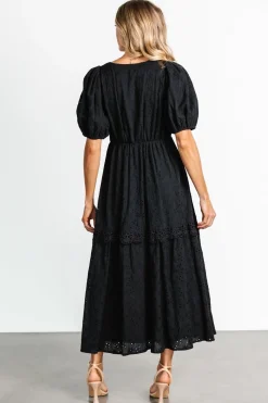 Sale Baltic Born Jackie Eyelet Maxi Dress | Black
