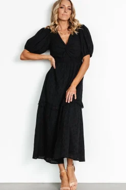 Sale Baltic Born Jackie Eyelet Maxi Dress | Black