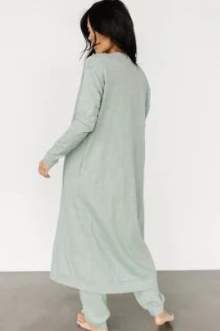 New Baltic Born Janae Jumpsuit + Cardigan Set | Sage