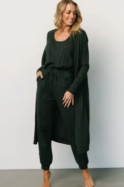 Fashion Baltic Born Janae Jumpsuit + Cardigan Set | Dark Green DarkGreen