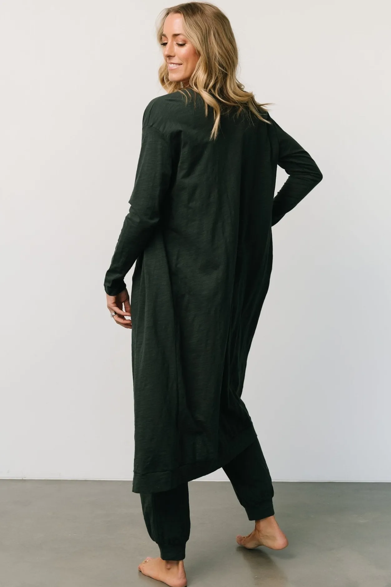 Fashion Baltic Born Janae Jumpsuit + Cardigan Set | Dark Green DarkGreen