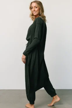 Fashion Baltic Born Janae Jumpsuit + Cardigan Set | Dark Green DarkGreen
