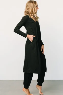 Outlet Baltic Born Janae Jumpsuit + Cardigan Set | Black