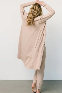 Best Baltic Born Janae Jumpsuit + Cardigan Set | Oatmeal