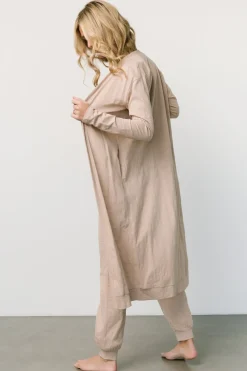 Best Baltic Born Janae Jumpsuit + Cardigan Set | Oatmeal
