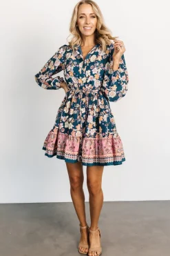 Discount Baltic Born Jane Short Dress | Jade Multi JadeMulti