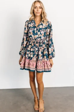 Discount Baltic Born Jane Short Dress | Jade Multi JadeMulti