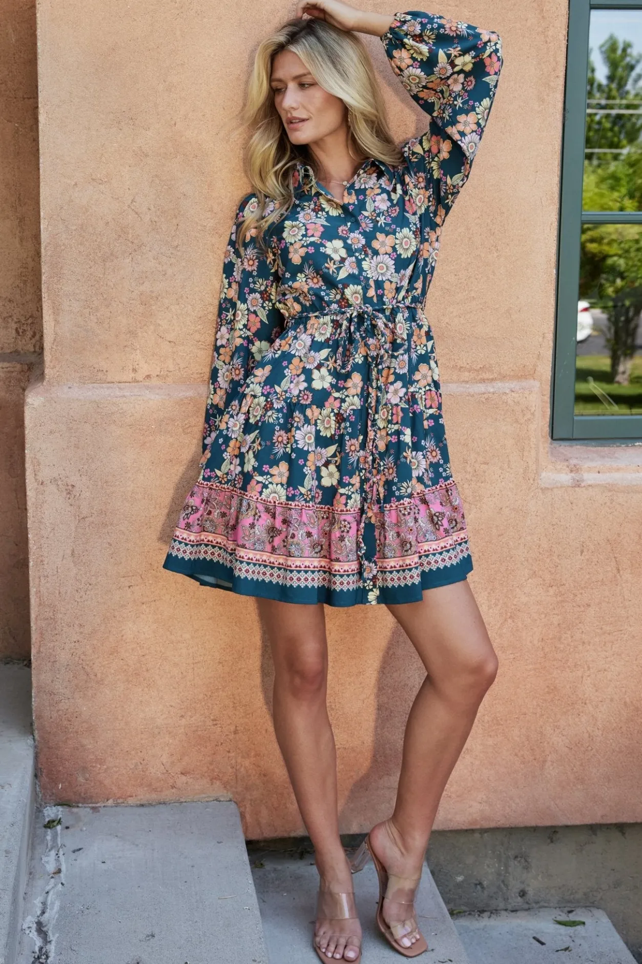 Discount Baltic Born Jane Short Dress | Jade Multi JadeMulti