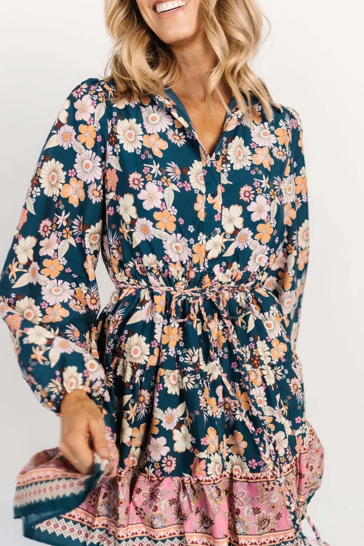 Discount Baltic Born Jane Short Dress | Jade Multi JadeMulti