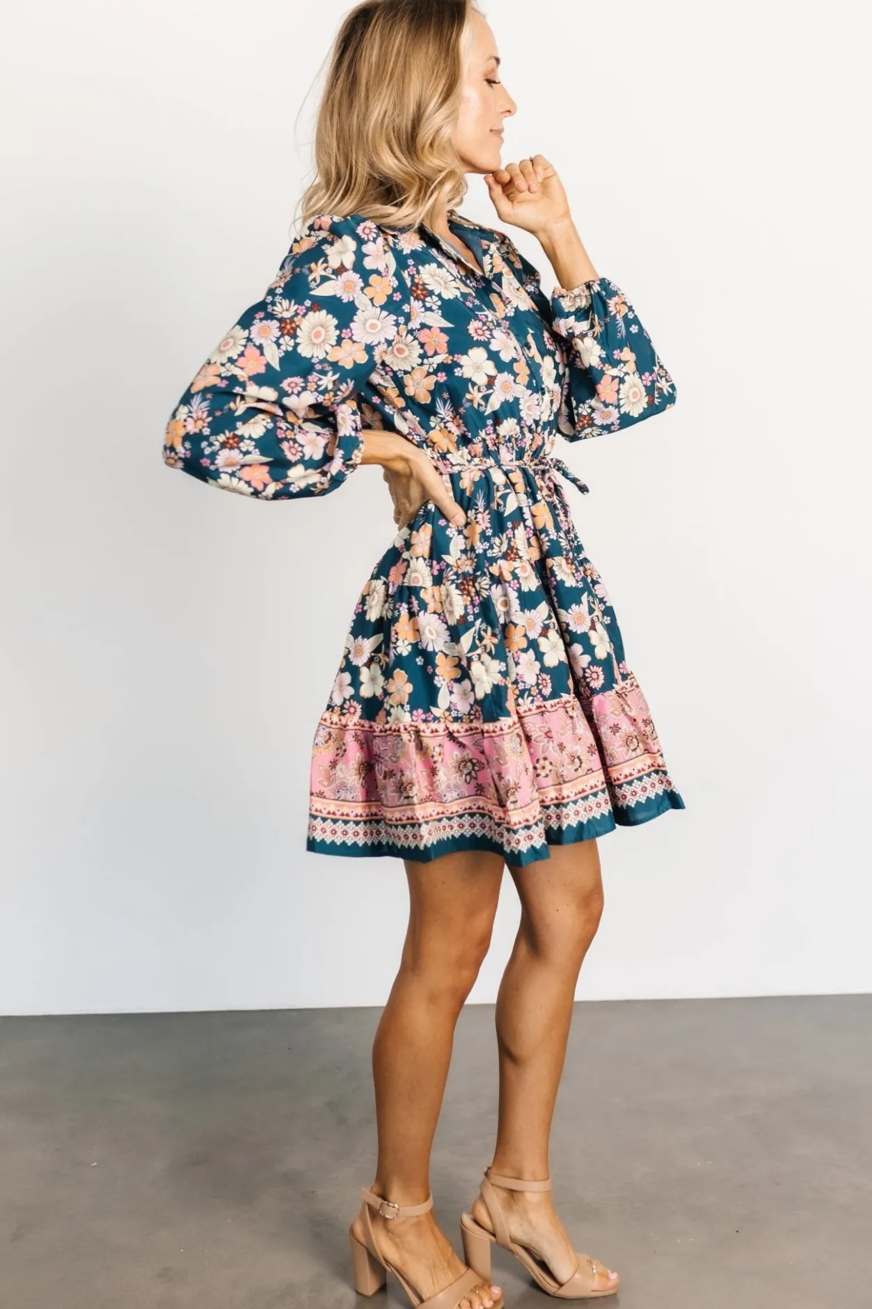 Discount Baltic Born Jane Short Dress | Jade Multi JadeMulti