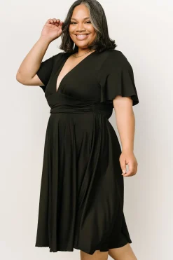 Sale Baltic Born Janette Midi Dress | Black
