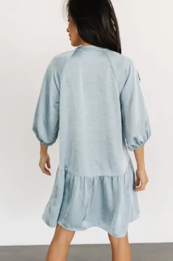 Discount Baltic Born Janice Button Dress | Blue