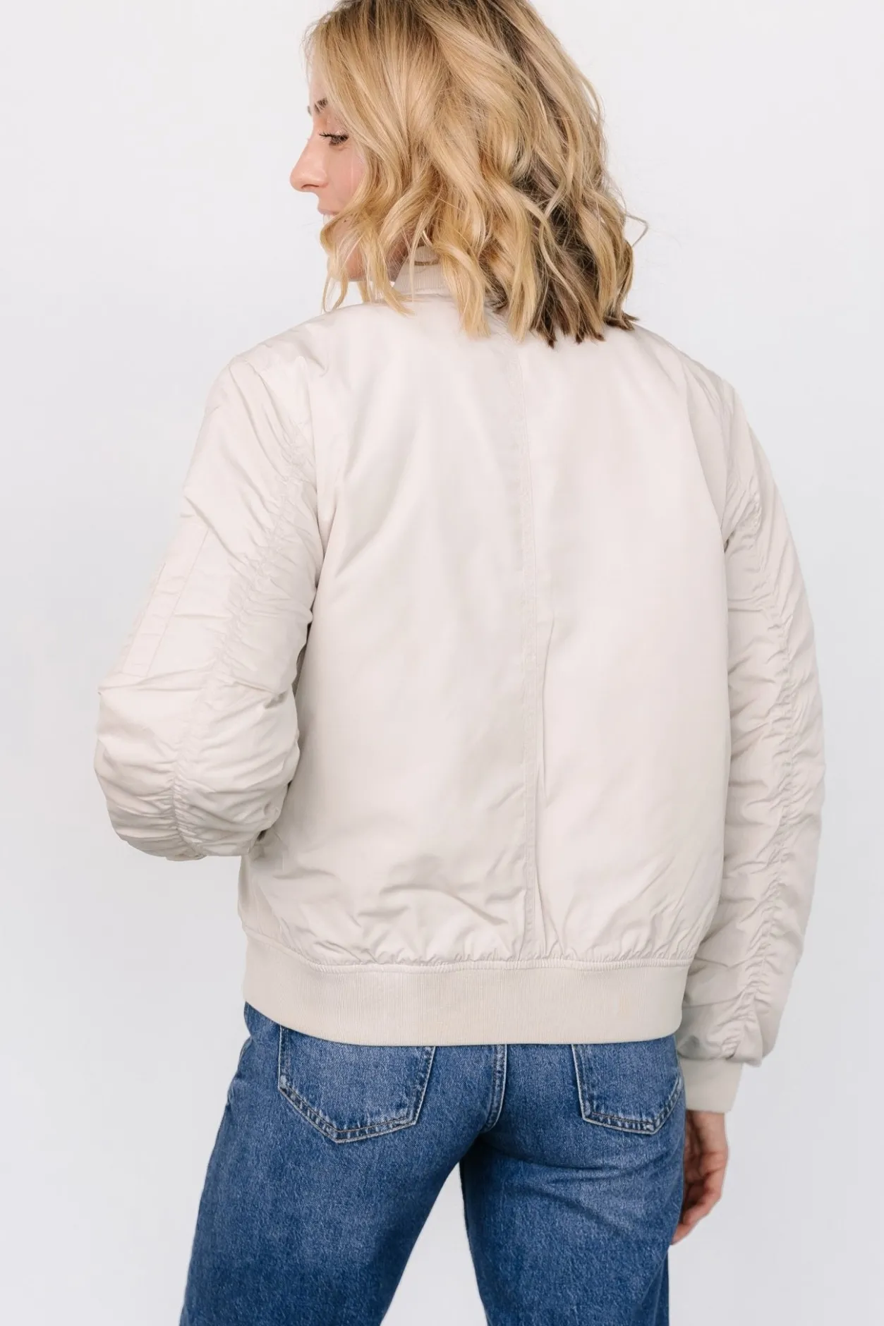 Best Baltic Born Jared Bomber Jacket | Oatmeal
