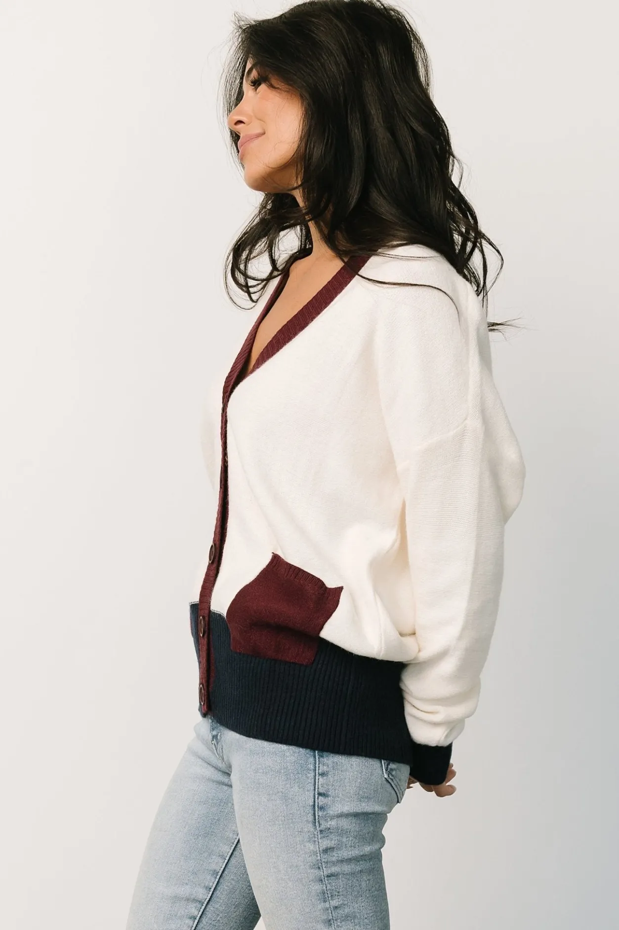 Best Baltic Born Jax Cardigan | Cream Multi CreamMulti