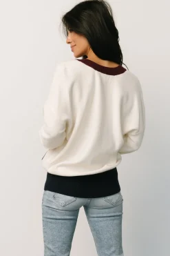 Best Baltic Born Jax Cardigan | Cream Multi CreamMulti