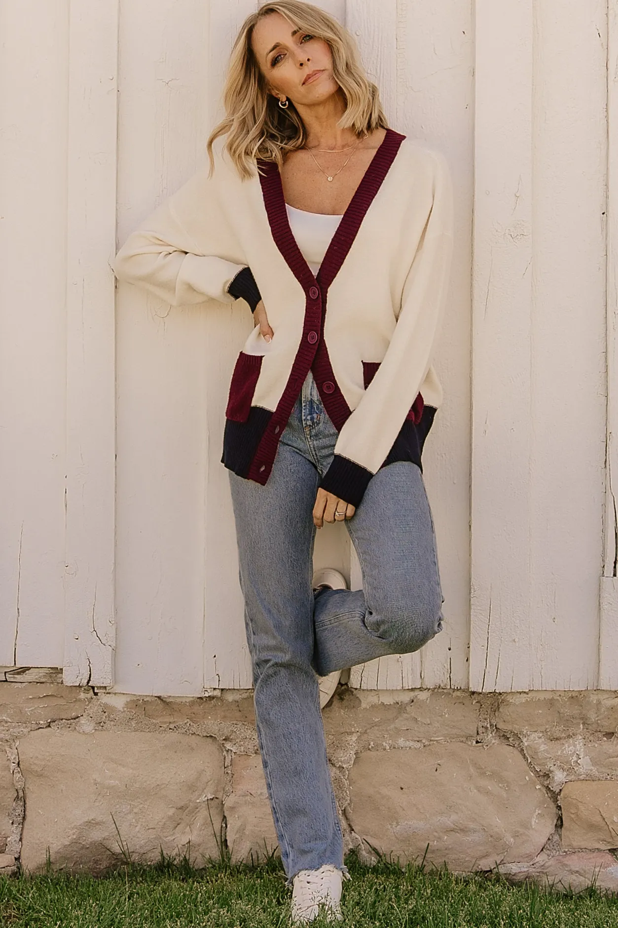 Best Baltic Born Jax Cardigan | Cream Multi CreamMulti