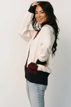 Best Baltic Born Jax Cardigan | Cream Multi CreamMulti