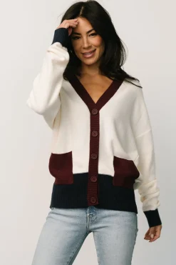 Best Baltic Born Jax Cardigan | Cream Multi CreamMulti