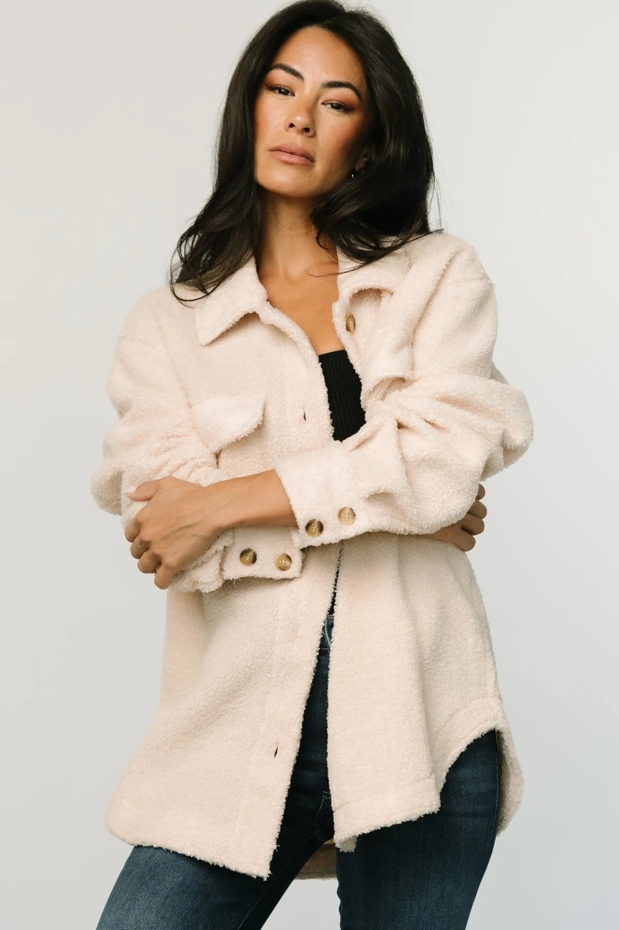Sale Baltic Born Jayden Sherpa Jacket | Honey