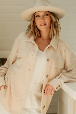 Sale Baltic Born Jayden Sherpa Jacket | Honey
